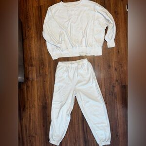 AE reverse fleece jogger/sweatshirt